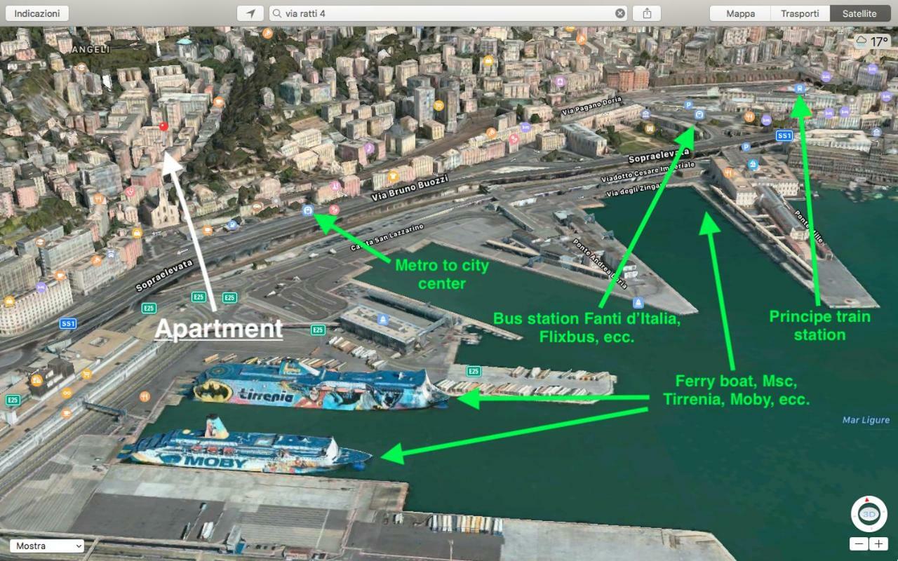 A Due Passi Dalla Lanterna Genoa Exterior photo